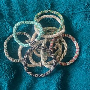 Lot of beaded bracelets